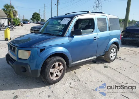 2006 Honda Element Ex-P из США, поврежденный, VIN 5J6YH28756L003597